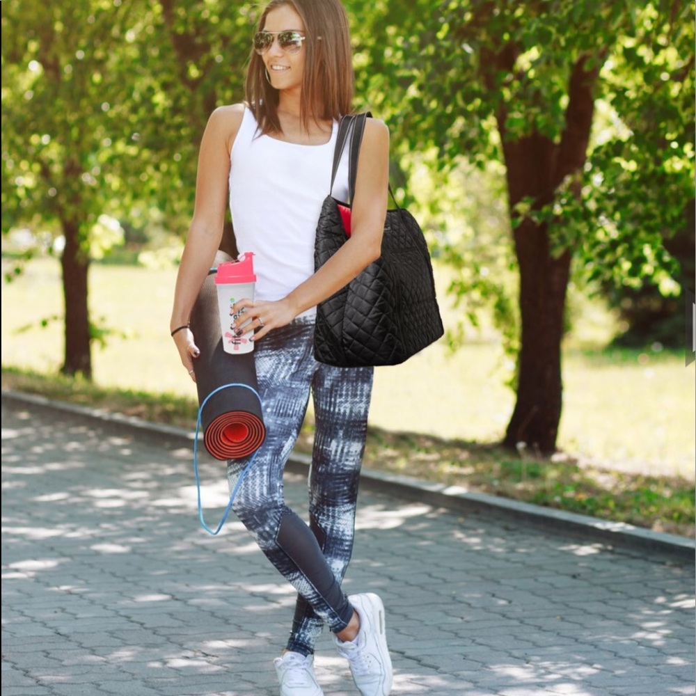 Jaxx Quilted FitPak Meal Prep Yoga Bag